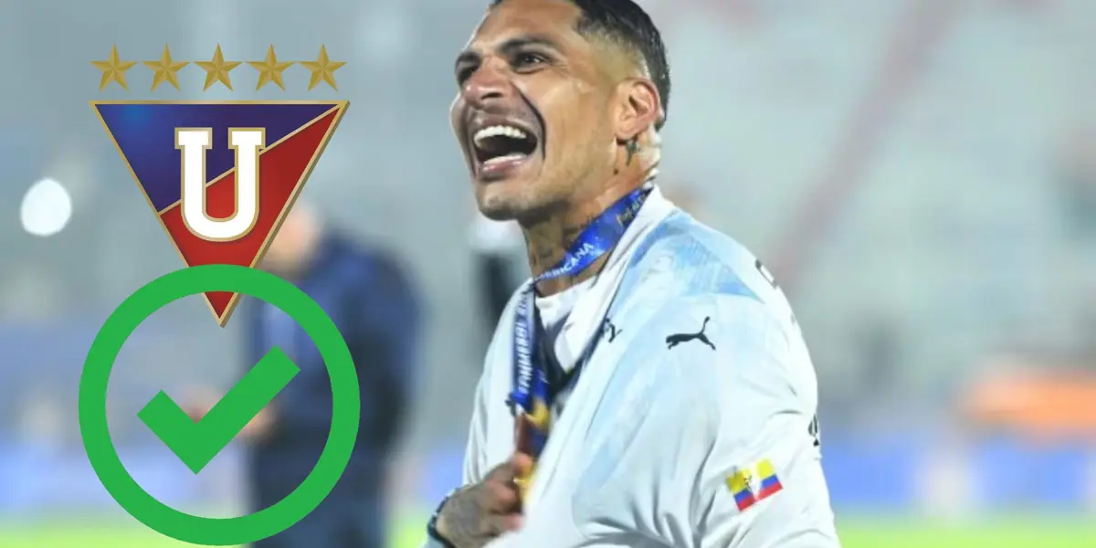 Caso cerrado, lo único que tendría que pasar para que Guerrero se quede en Liga de Quito