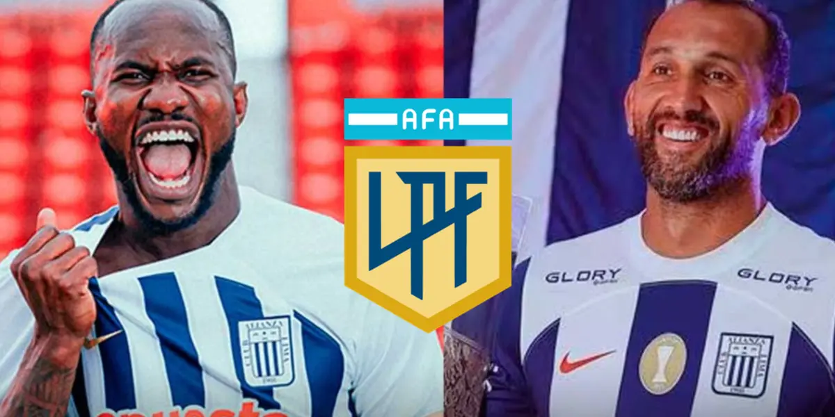 Cecilio Waterman, al lado Hernán Barcos.