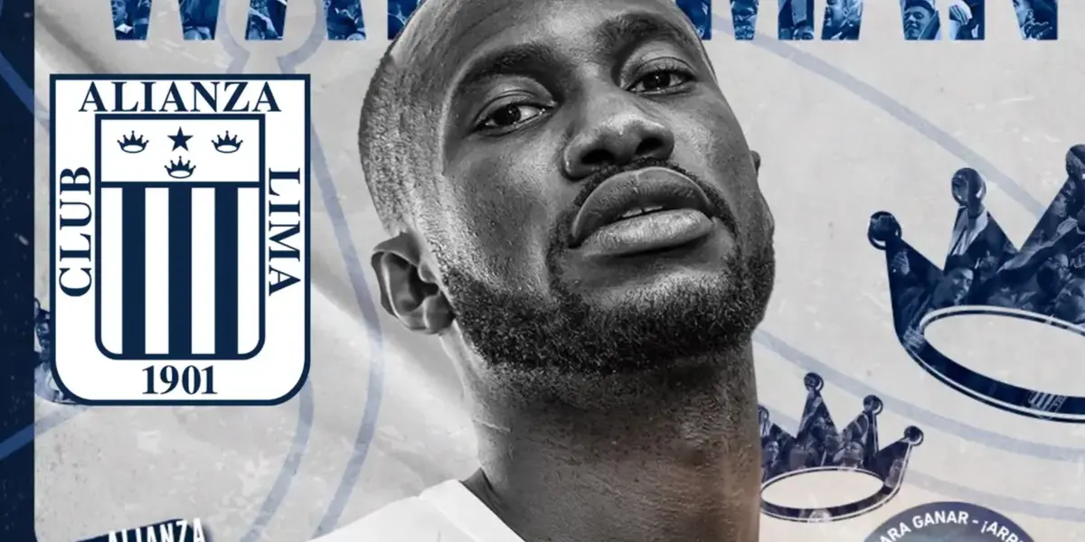 Cecilio Waterman peleó en todo momento en Alianza Lima