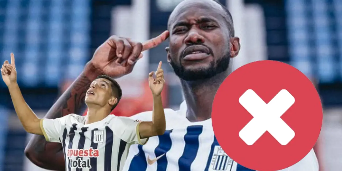 Cecilio Waterman señalando su cabeza y Kevin Serna celebrando con las manos arriba