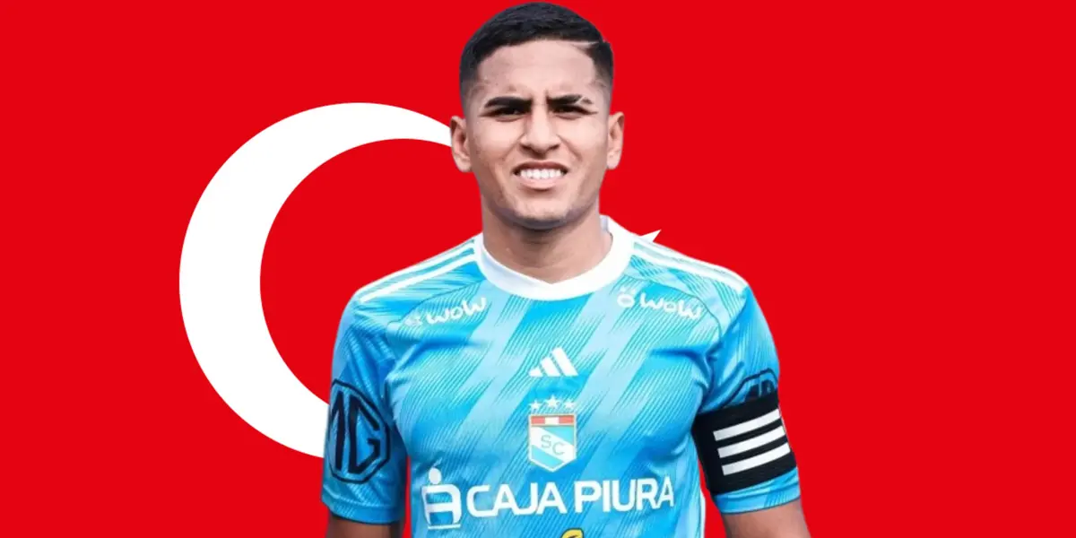 Central de Sporting Cristal podría irse a jugar al fútbol de Turquía.