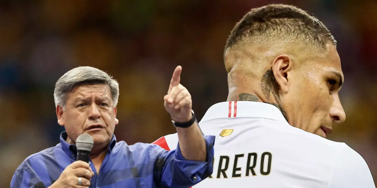 César Acuña habló sobre la situación de Paolo Guerrero