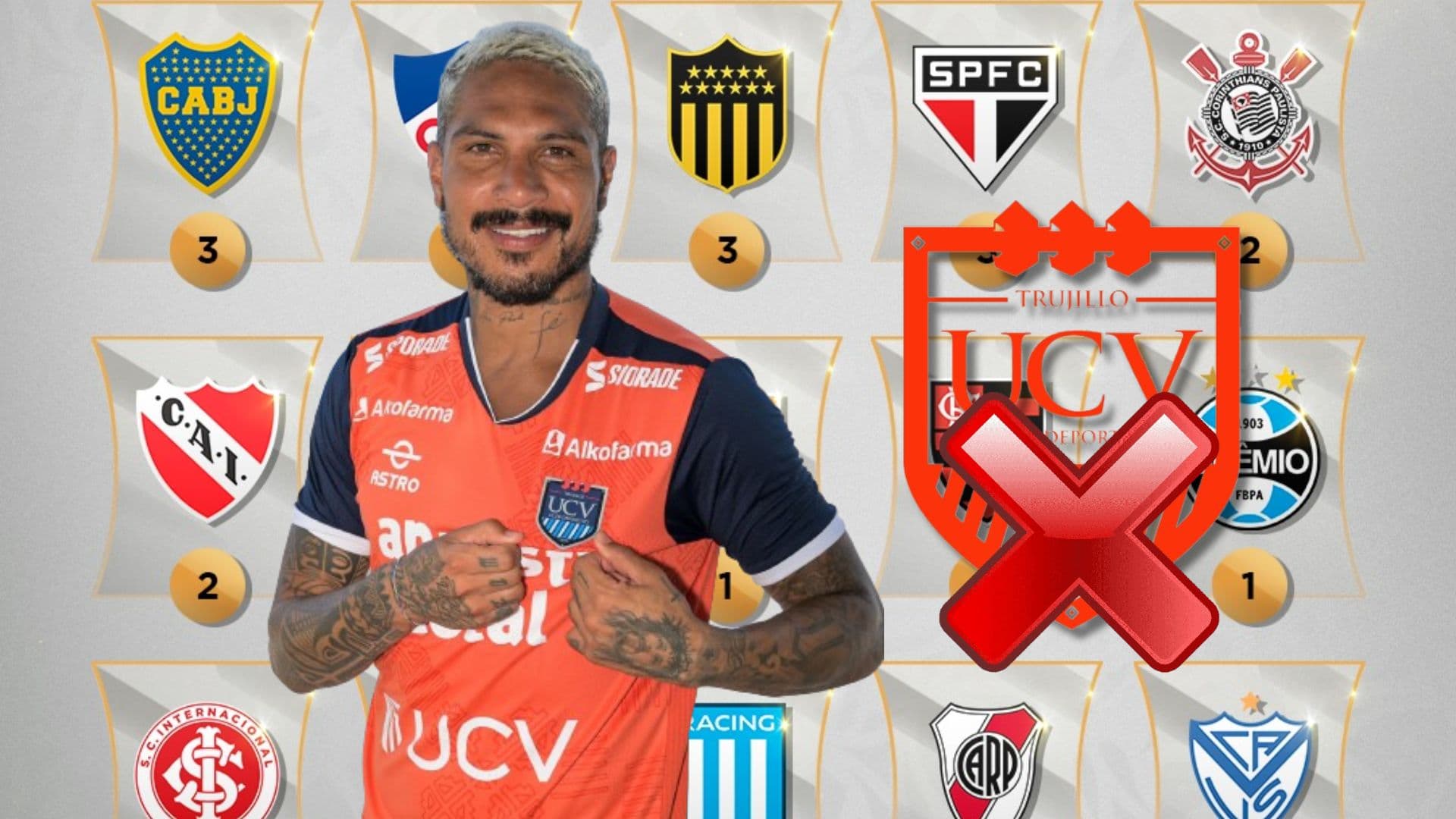 ¿Chau Vallejo? Los 3 históricos del continente que podrían fichar a Paolo en 2024