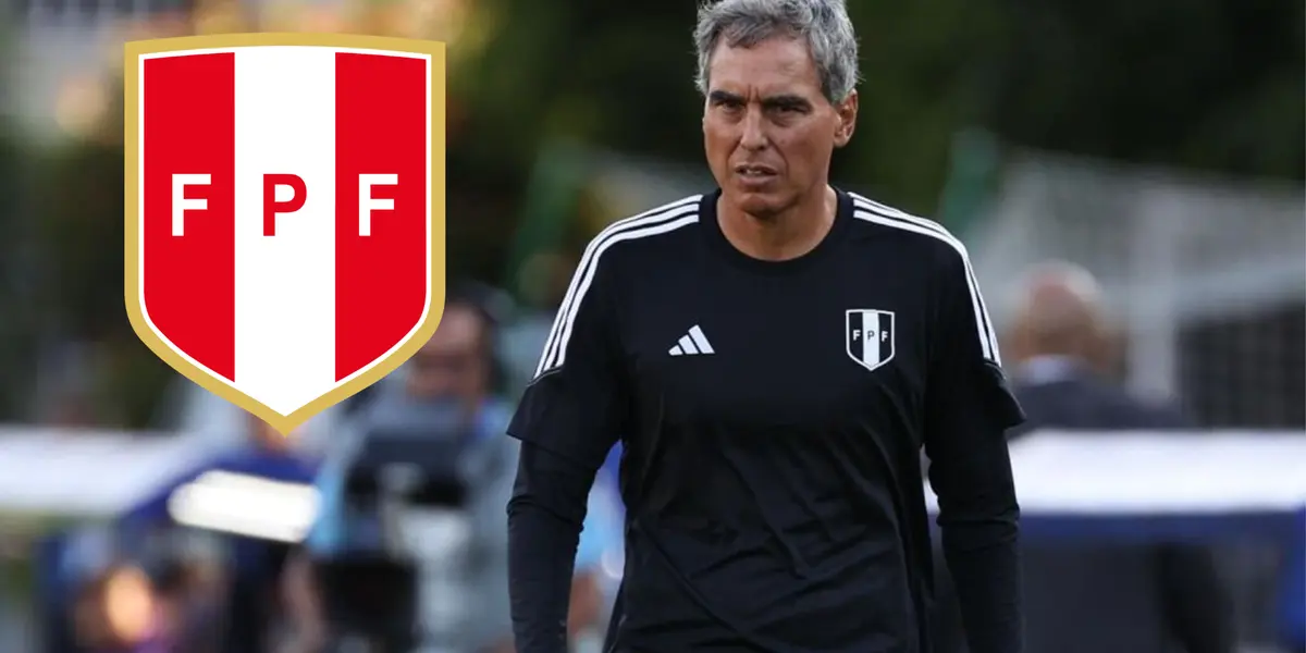 Chemo del Solar dirigiendo a la Selección Peruana Sub 23