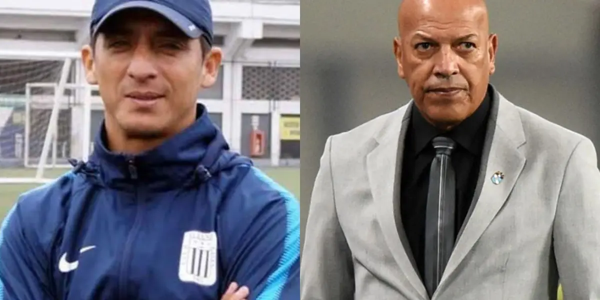 ‘Chicho’ Salas le dejó su chiquita a Roberto Mosquera, tras el triunfo de Alianza Lima en Ayacucho