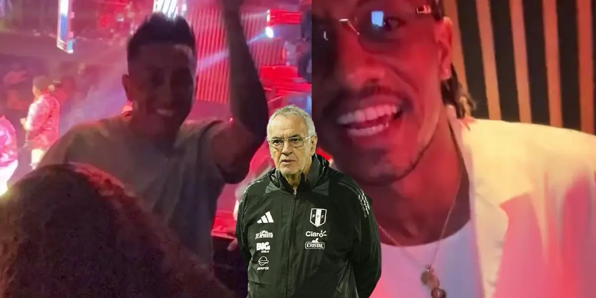 Christian Cueva - André Carrillo - Jorge Fossati (Foto: Captura)