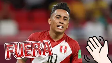 Christian Cueva con cara de preocupación