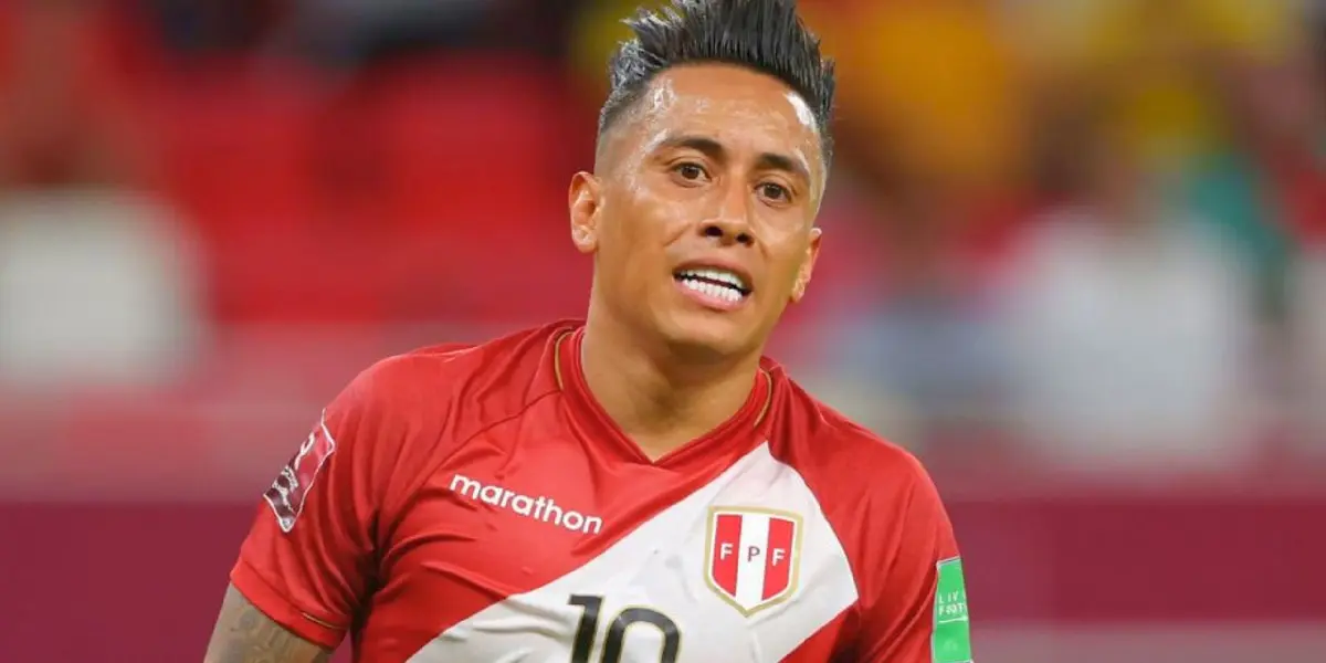 Christian Cueva con la 10 de Perú (Foto: ATV)
