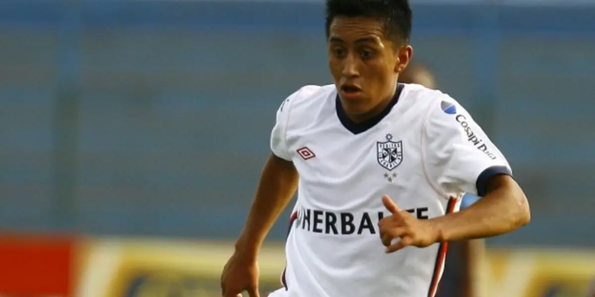 Christian Cueva con la camiseta de San Martín de Perú. (Foto: El Comercio Perú)