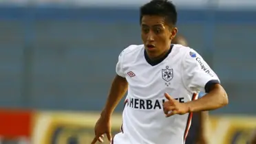 Christian Cueva con la camiseta de San Martín de Perú. (Foto: El Comercio Perú)