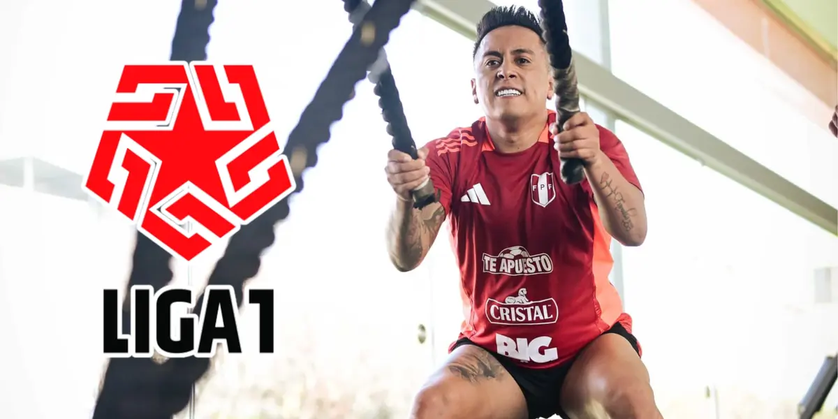 Christian Cueva entrenando en Videna (Foto: Selección Peruana)