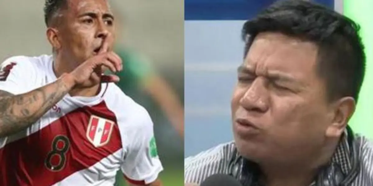 Christian Cueva es agredido verbalmente por el periodista peruano
