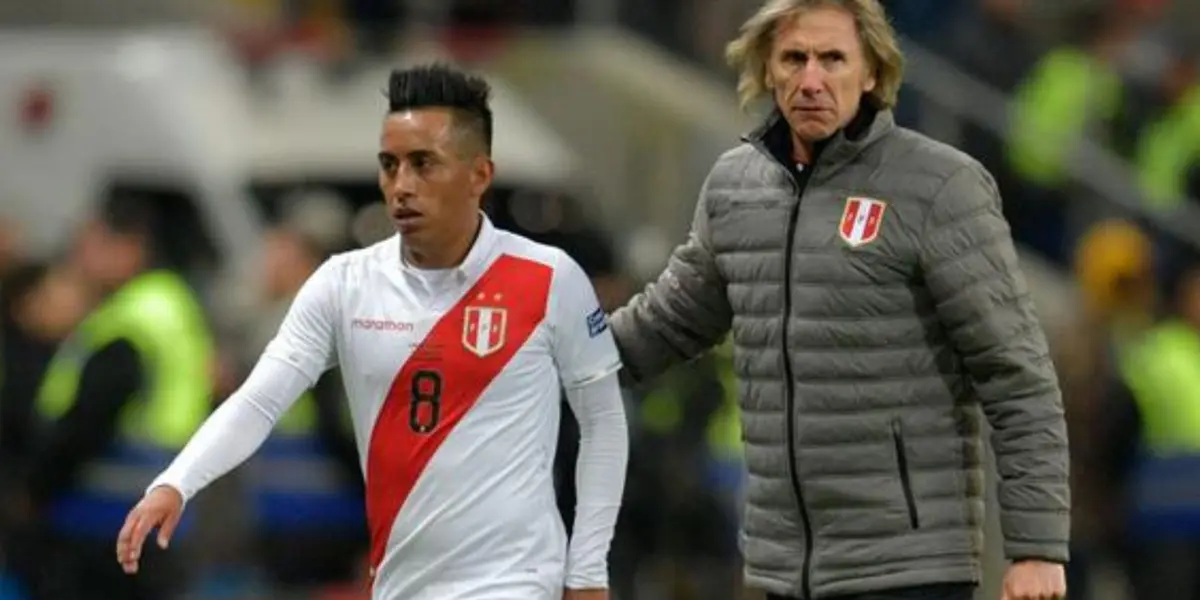 Christian Cueva es uno de los engreídos de Gareca