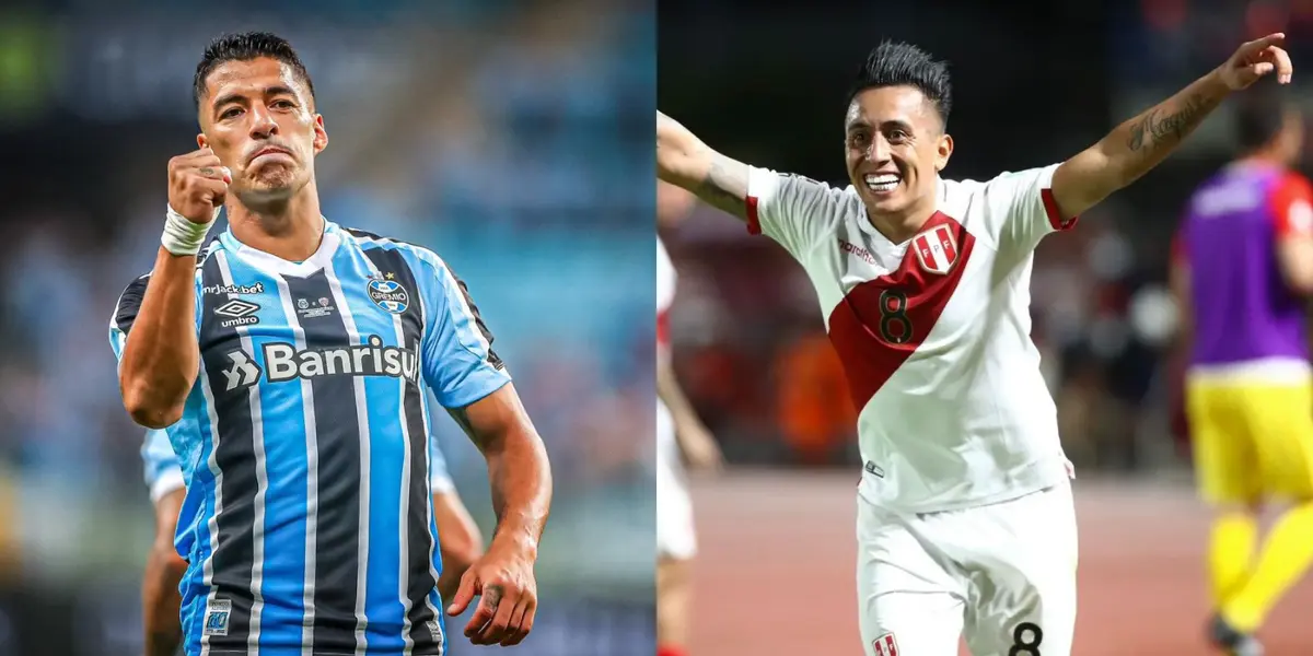 Christian Cueva estaría en conversaciones para jugar en el Gremio de Luis Suárez