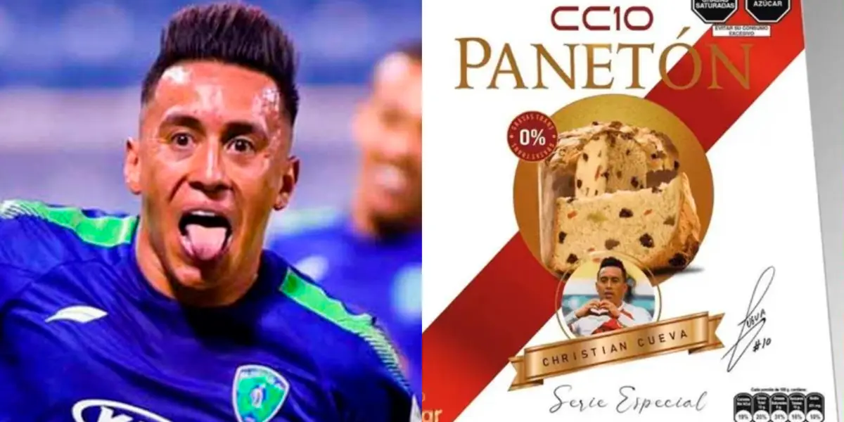 Christian Cueva ha incursionado en la venta de panetones