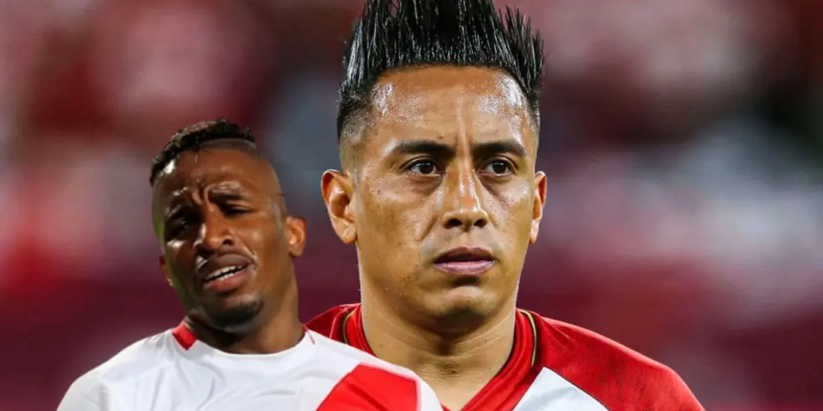 Christian Cueva - Jefferson Farfán (Foto: X)