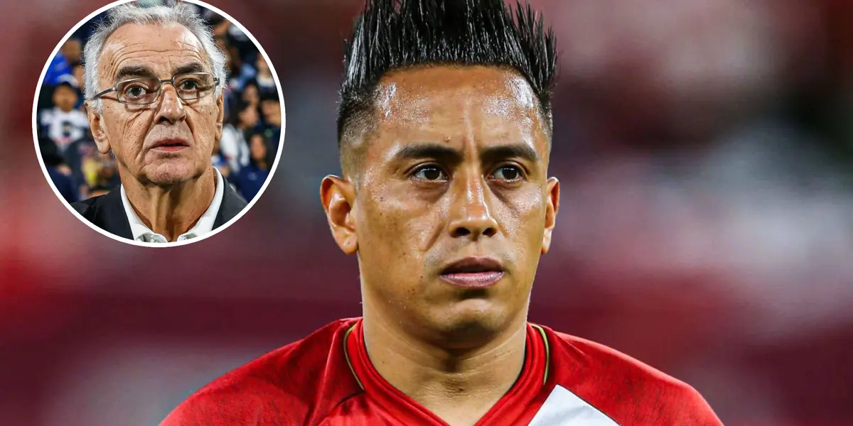 Christian Cueva - Jorge Fossati (Foto: Andina)