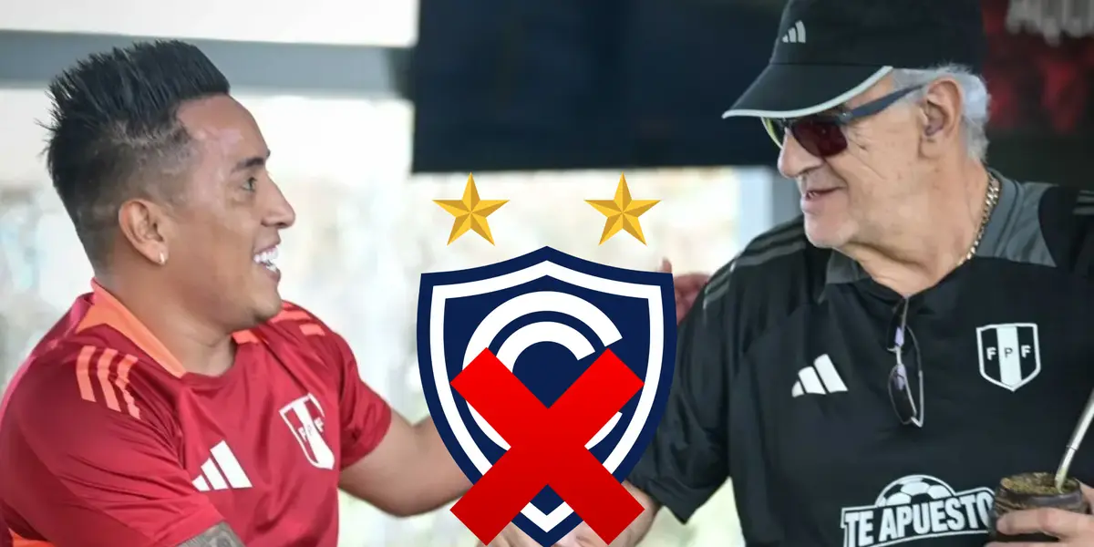 Christian Cueva - Jorge Fossati (Foto: FPF)