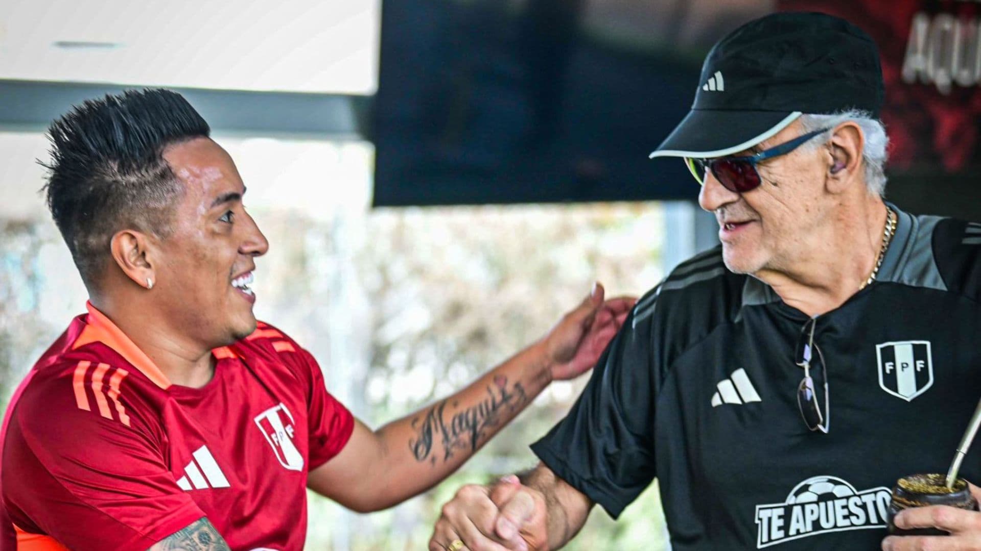 Christian Cueva - Jorge Fossati (Foto: Radio Nacional)