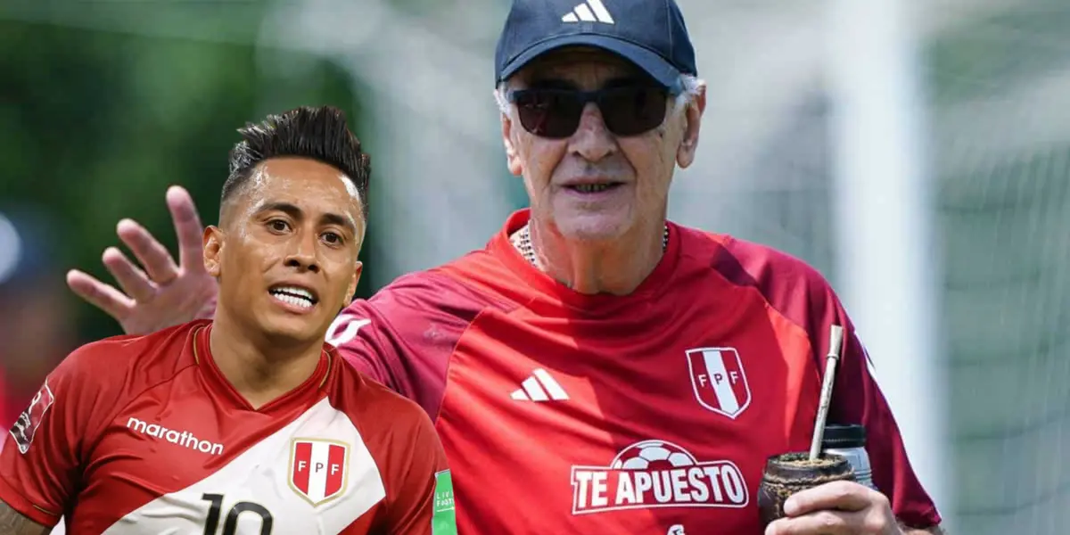 Christian Cueva - Jorge Fossati (Foto: Selección Peruana)