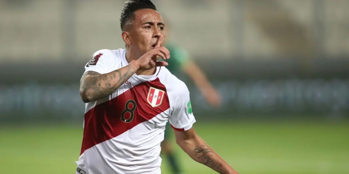 Christian Cueva jugando para la Selección Perú. FOTO: Infobae