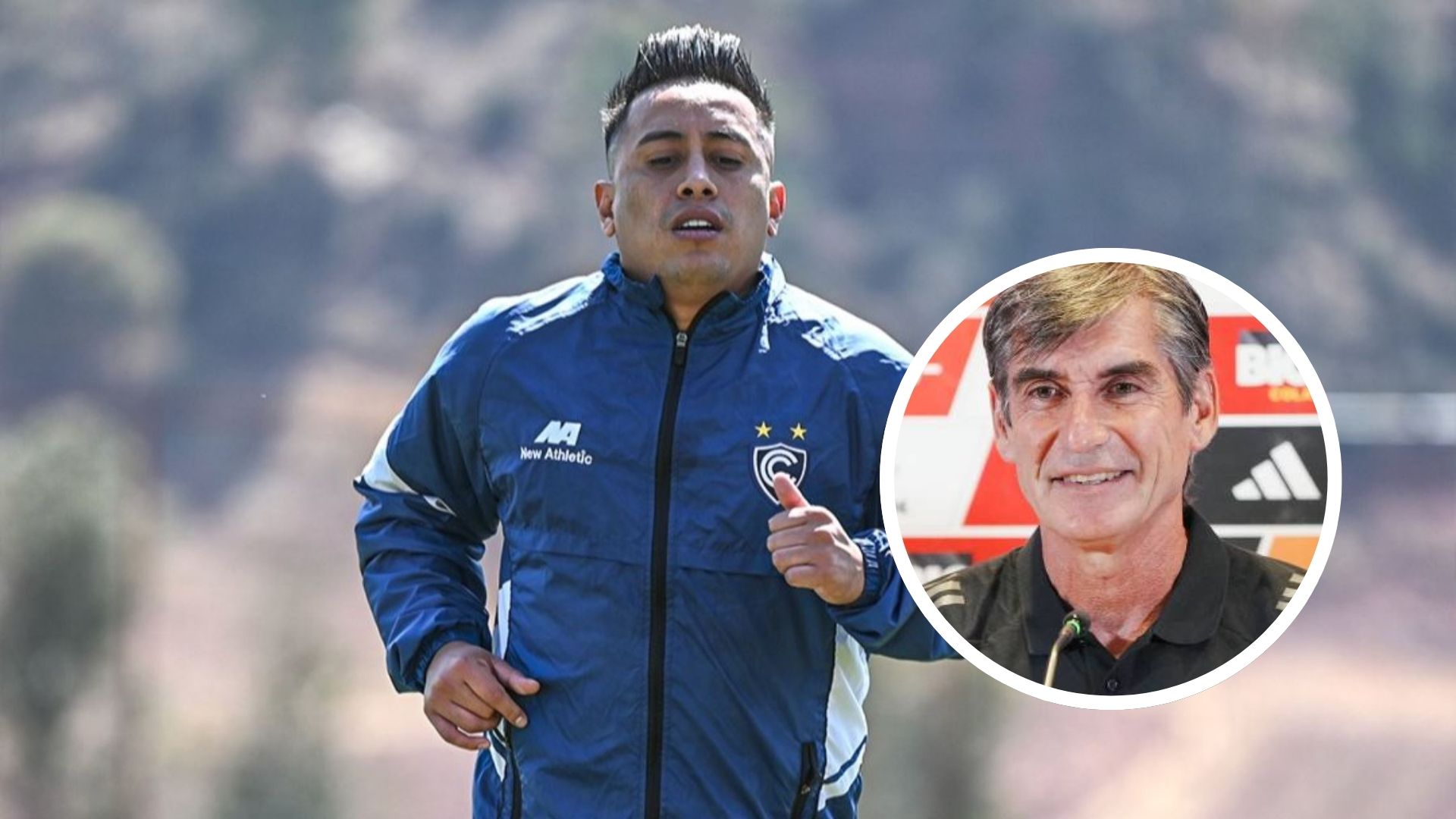 Christian Cueva - Óscar Ibáñez (Foto: X)