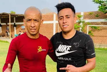 Christian Cueva pese a deberle al Santos, ahora está entrenando junto a su Personal Trainer