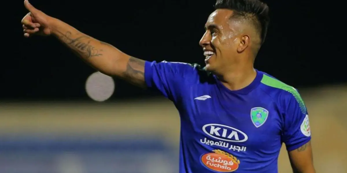 Christian Cueva podría hacer que el peruano juegue en el medio oriente