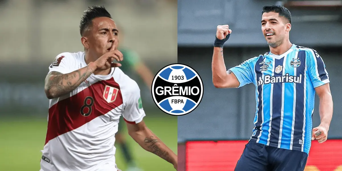 Christian Cueva podría llegar a Gremio para jugar junto a Luis Suárez