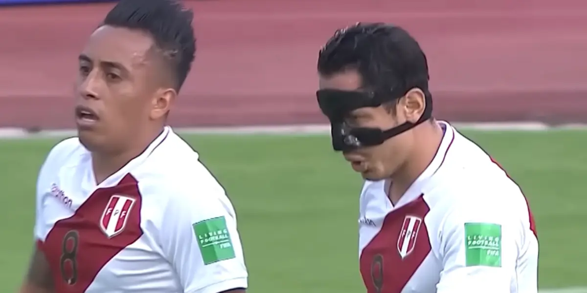 Christian Cueva y Gianluca Lapadula (Foto: Captura Youtube).