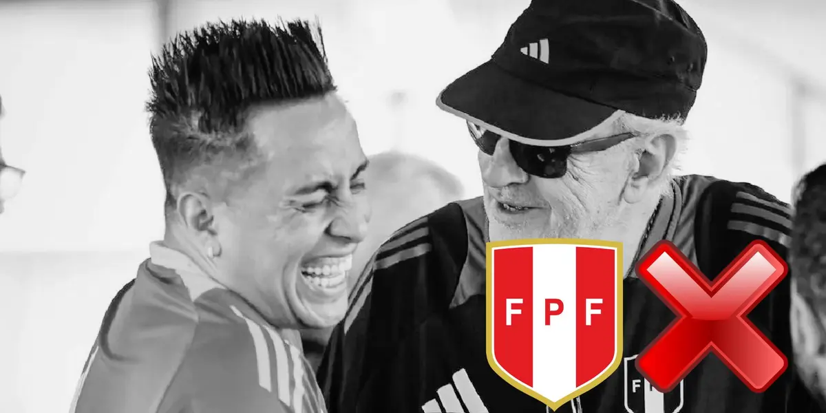 Christian Cueva y Jorge Fossati en Videna