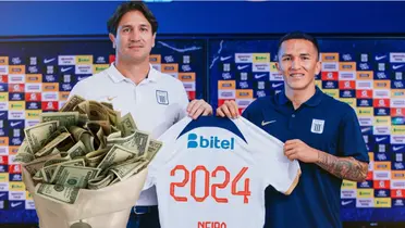 Christian Neira fue presentado en Alianza Lima