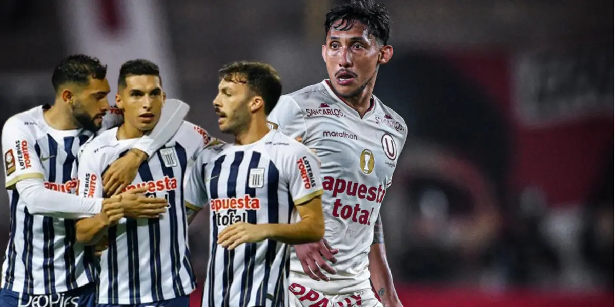 Christofer Gonzales, al lado los jugadores de Alianza Lima. FOTO: Transfermarkt.