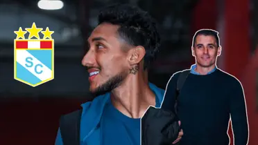 Christofer Gonzáles - Guillermo Farré (Foto: Club Sporting Cristal)