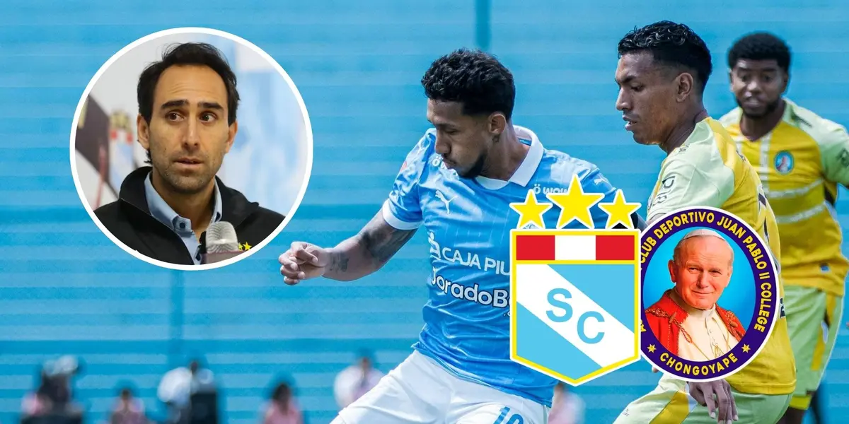 Christofer Gonzáles - Joel Raffo (Foto: X de Sporting Cristal)