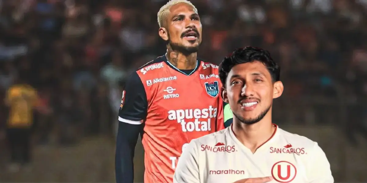 Christofer Gonzales - Paolo Guerrero (Foto: Liga 1)