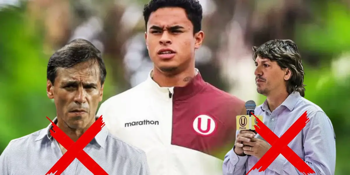 Christopher Olivares, debajo de él Fabián Bustos y Jean Ferrari