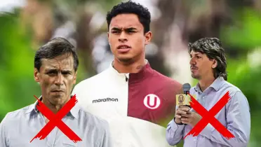 Christopher Olivares, debajo de él Fabián Bustos y Jean Ferrari