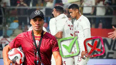 Christopher Olivares en el partido de hoy y delante Fabián Bustos