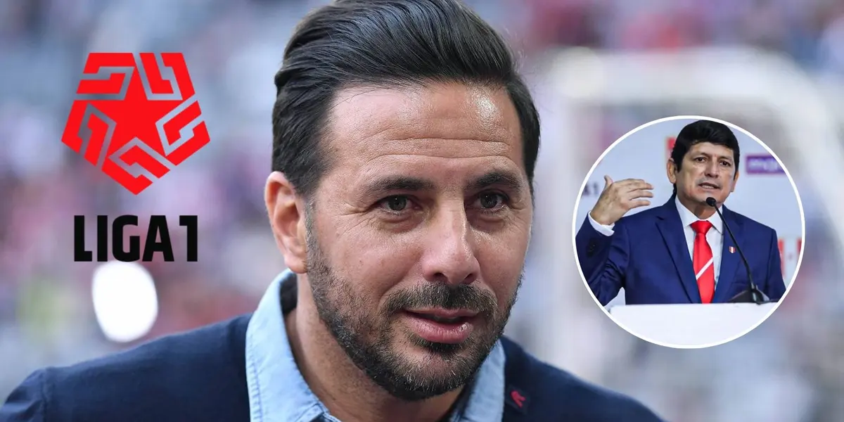 Claudio Pizarro - Agustín Lozano (Foto: X)