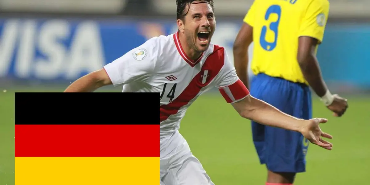 Claudio Pizarro en lo más alto en Alemania