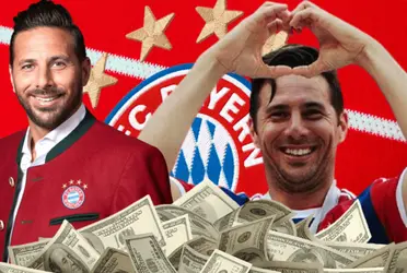 Claudio Pizarro es figura del conjunto del Bayern Múnich