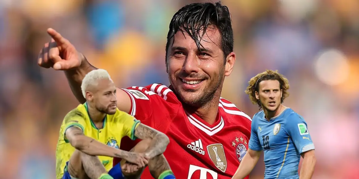 Claudio Pizarro fue reconocido como mejor que Neymar y Diego Forlán.