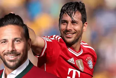 Claudio Pizarro vino al Perú de sorpresa