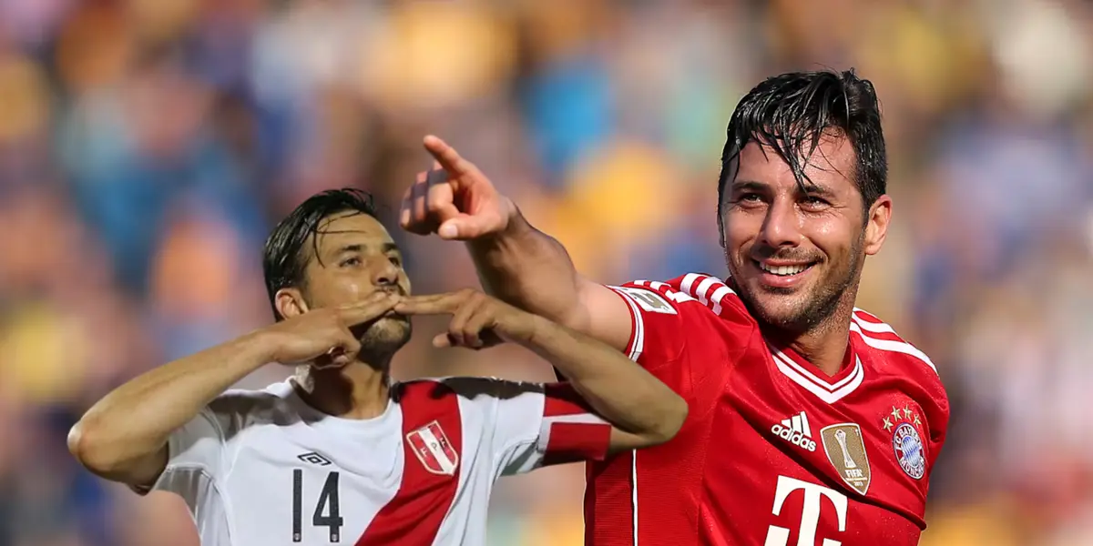 Claudio Pizarro volverá a Perú para reencontrarse con sus fans