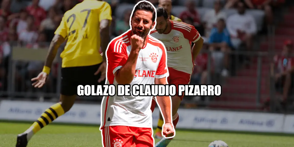 Claudio Pizarro volvió a las canchas y lo hizo con un golazo