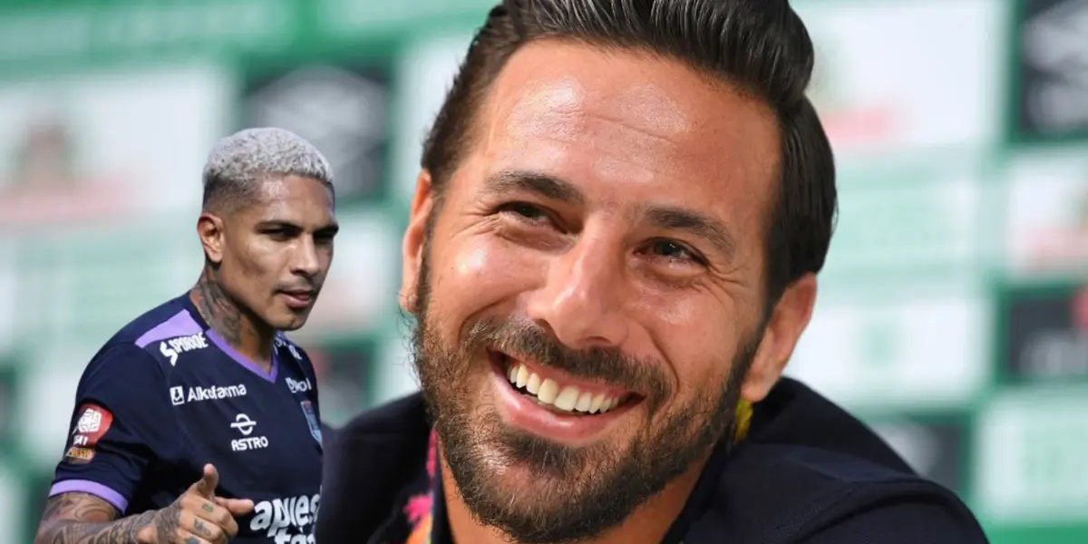 Claudio Pizarro y Paolo Guerrero