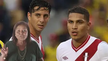 Claudio Pizarro y Paolo Guerrero jugando por la Selección Peruana