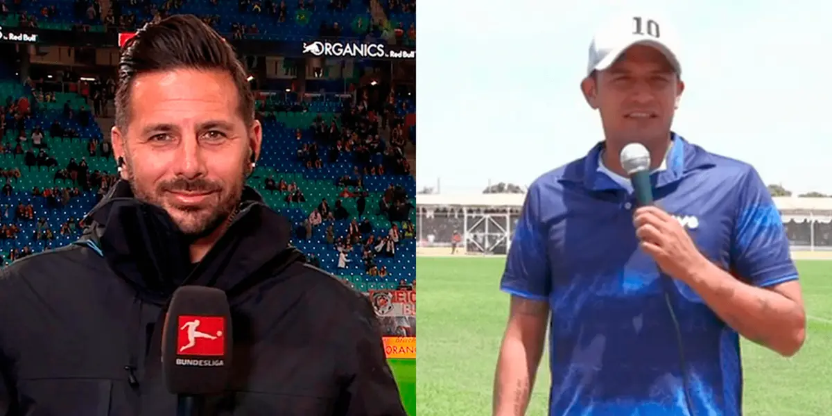 Claudio Pizarro y Reimond Manco ahora se dedican a comentar fútbol