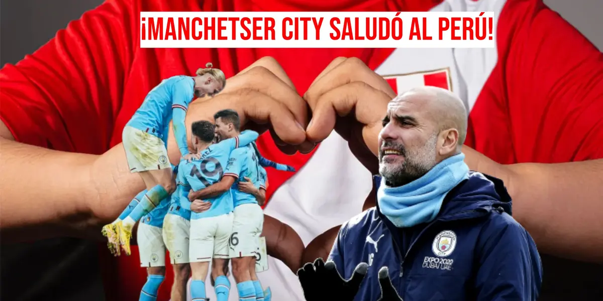 Club campeón de Champions League saludó al Perú por 28 de julio.